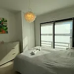 Lägenhet Superb For 4 Sea View & Terrace Private Parking Antibes