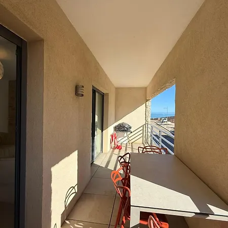 Superb For 4 Sea View & Terrace Private Parking Antibes